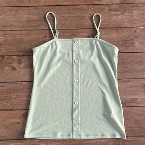 3/$15 bundle and save. Girls button up cami tank, XL